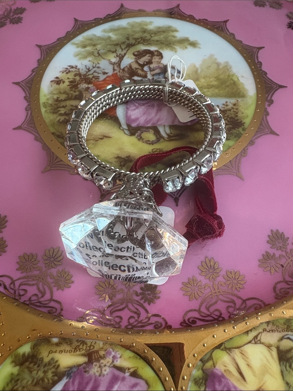 Crystal Charm napkins holder